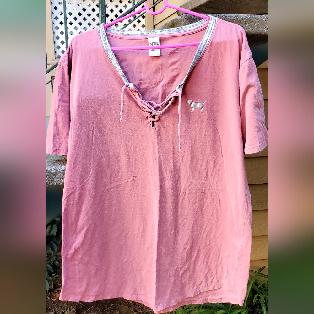 PINK Victoria's Secret 2019 Mauve Sleepwear